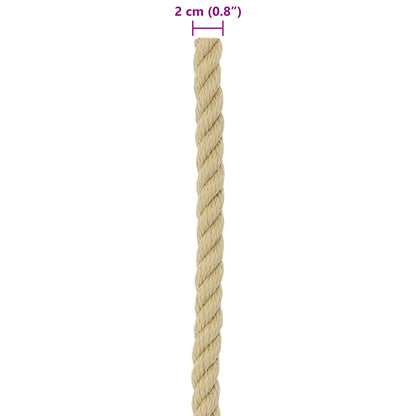 Boat Rope 50 m 2 Natural PP