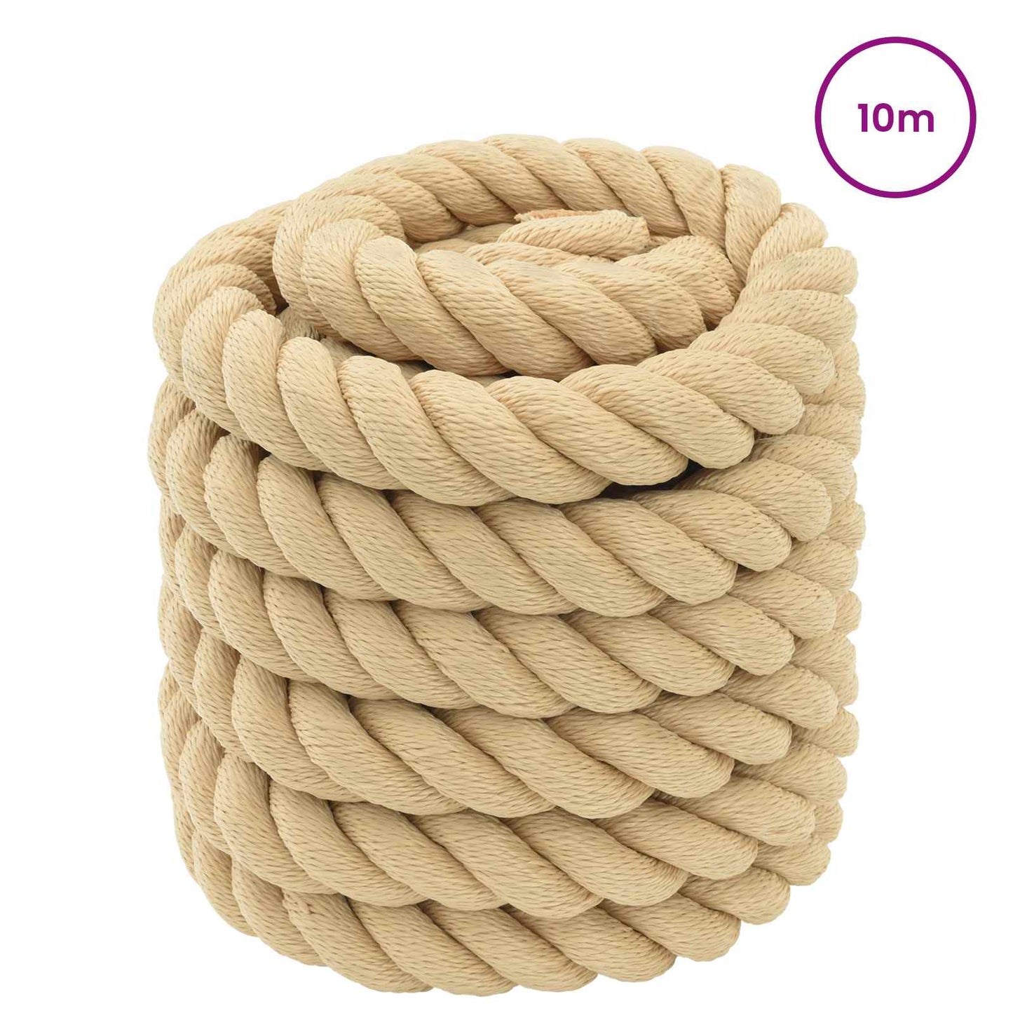 Boat Rope 10 m 6 Natural PP