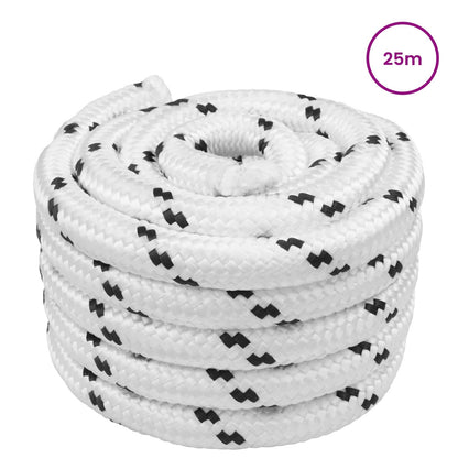 Boat Rope White 25 m Polyester