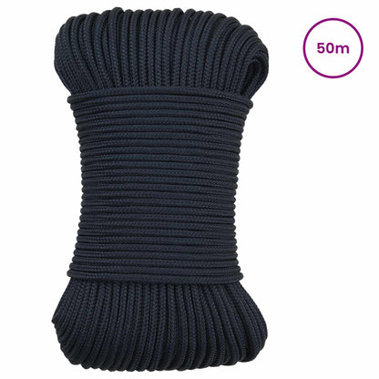 Boat Rope Royal Blue 50 m Polyester
