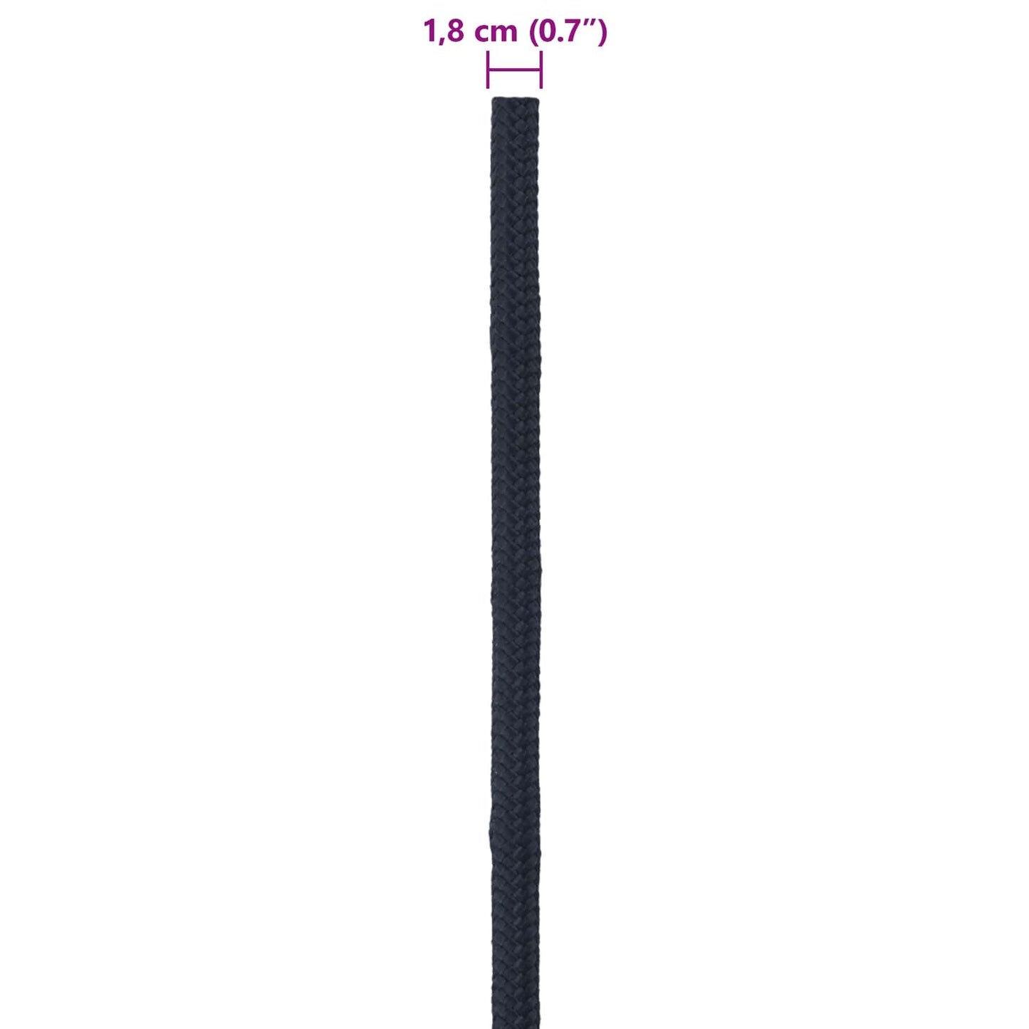 Boat Rope Royal Blue 100 m Polyester