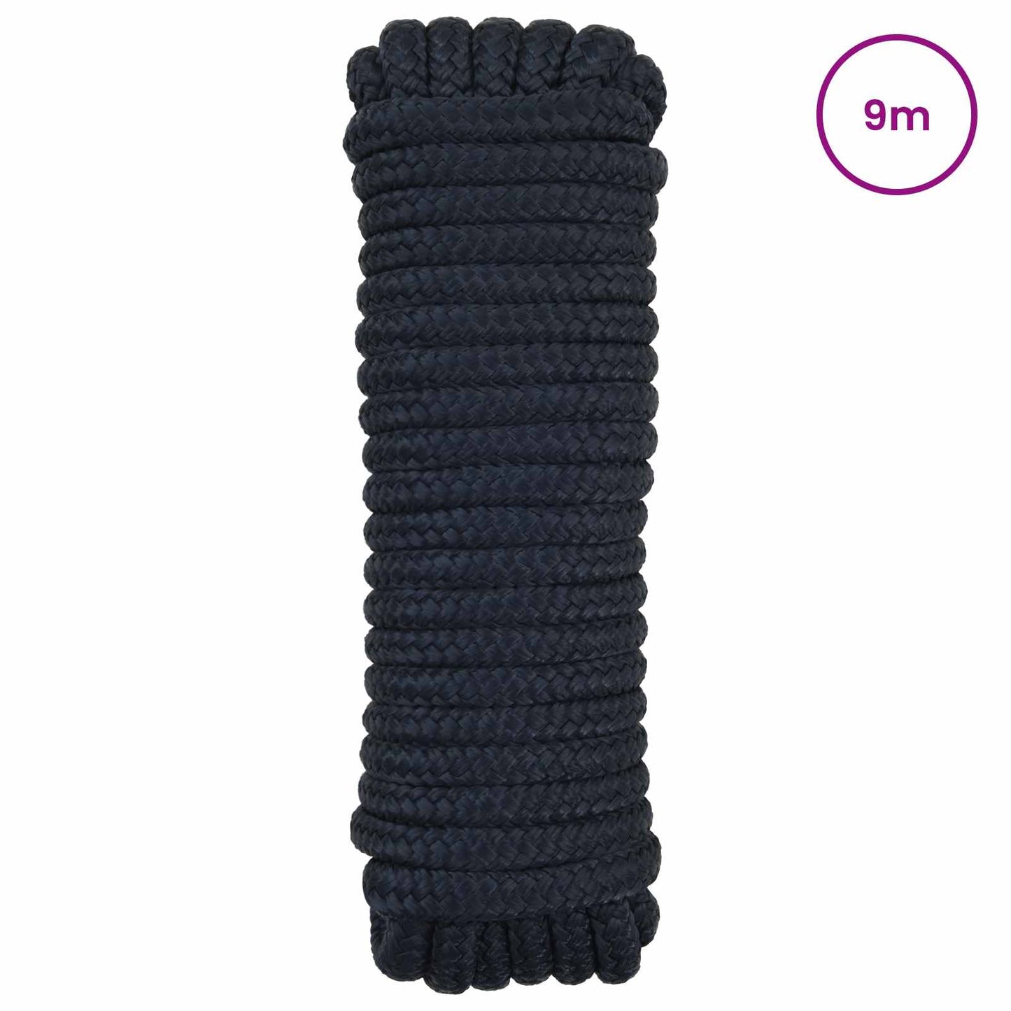 Boat Rope 9 m 1.2 Royal Blue Polyester