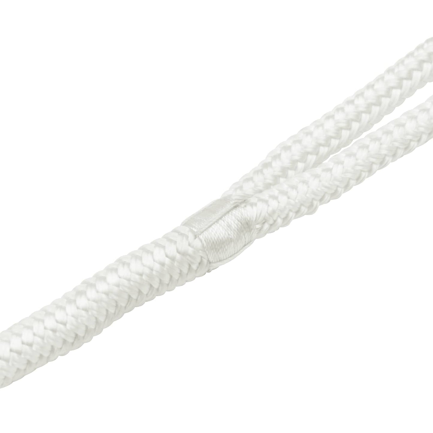 Boat Rope 9 m 2 White Polyester