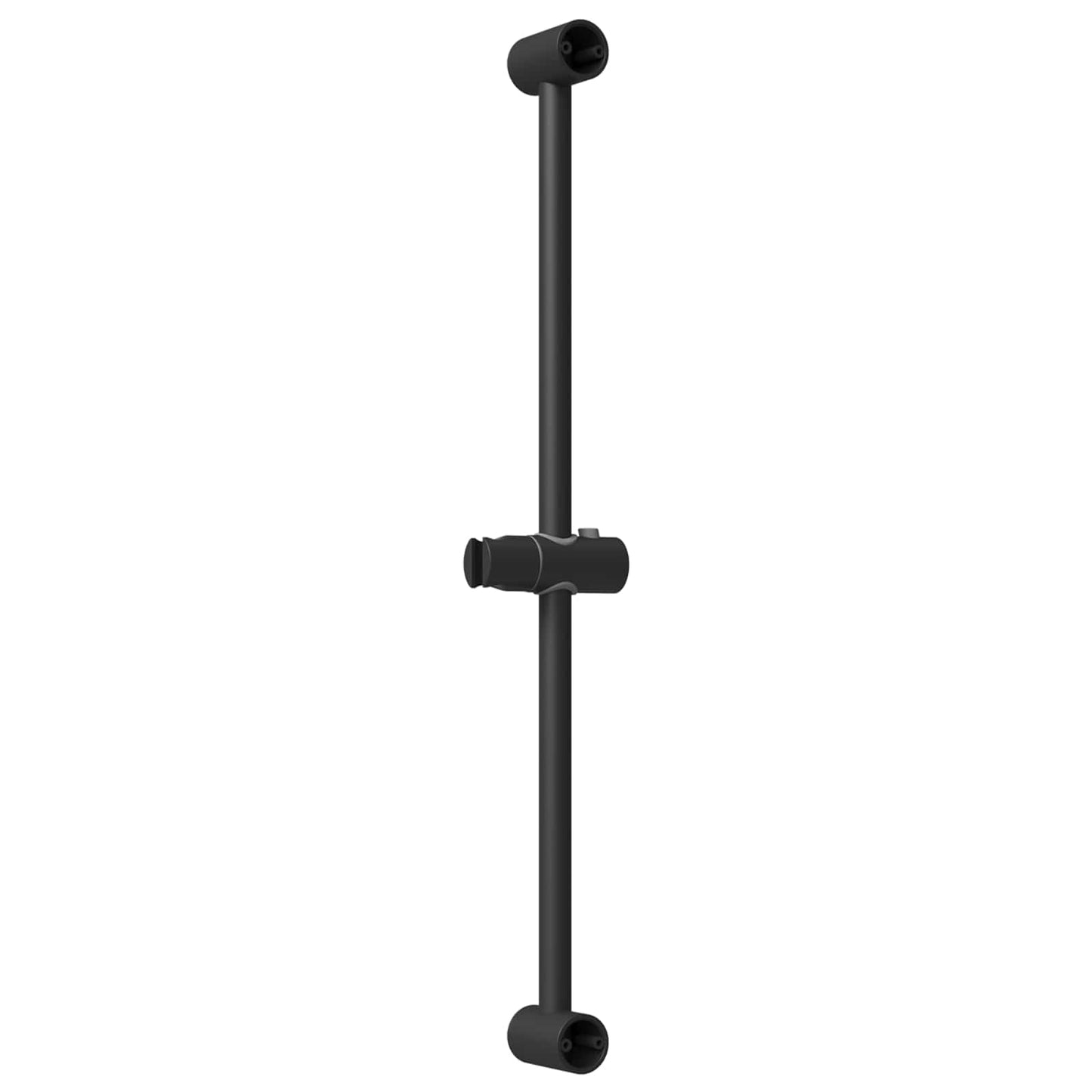 Shower Head Holder Black 71 cm Stainless Steel