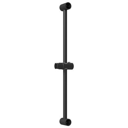 Shower Head Holder Black 71 cm Stainless Steel