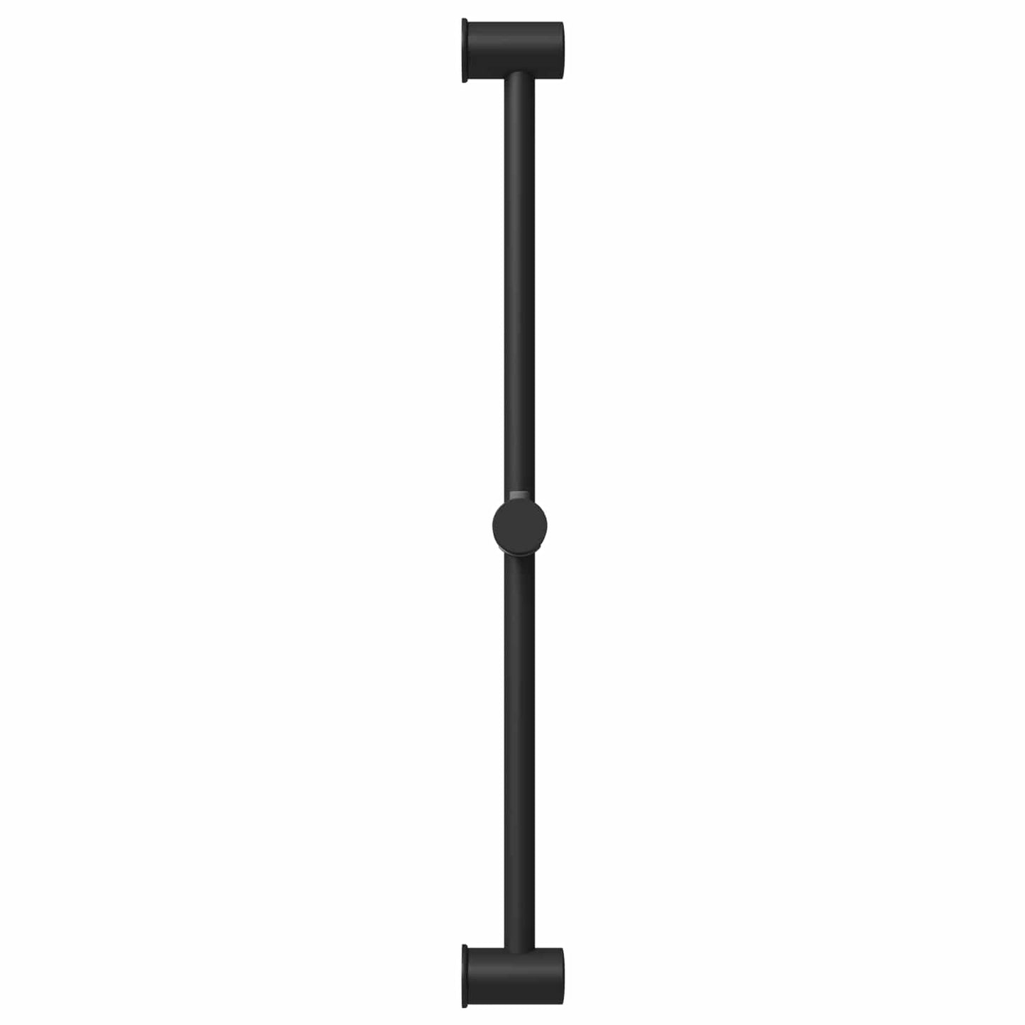 Shower Head Holder Black 71 cm Stainless Steel