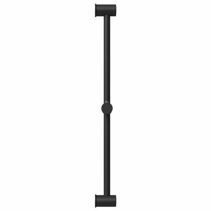 Shower Head Holder Black 71 cm Stainless Steel