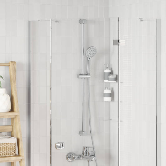 Shower Head Holder Chrome 101 cm Stainless Steel