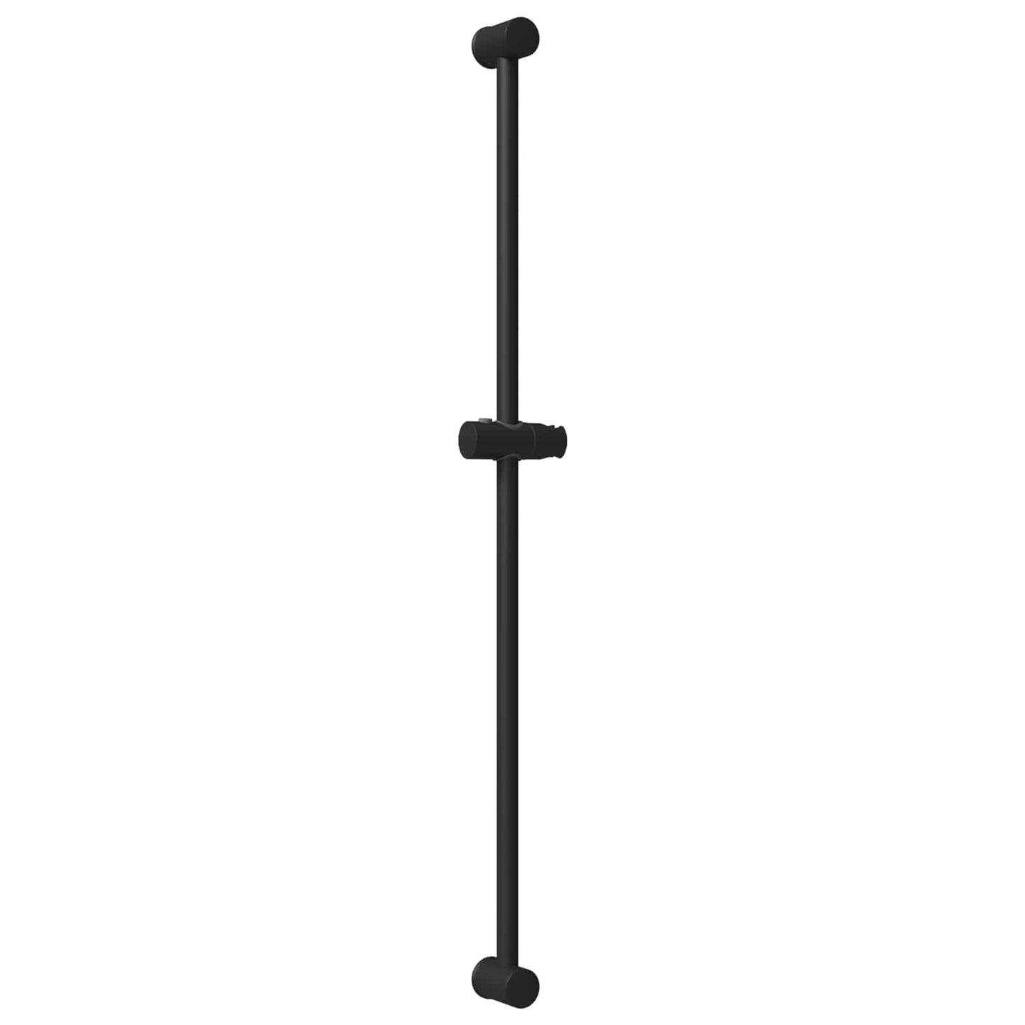Shower Head Holder Black 101 cm Stainless Steel
