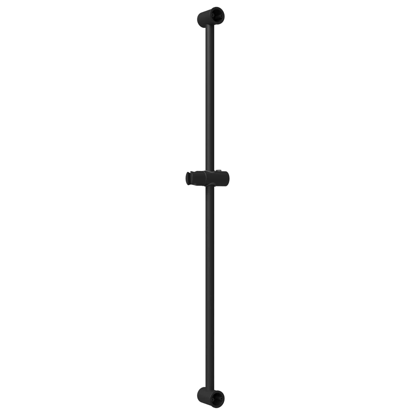 Shower Head Holder Black 101 cm Stainless Steel