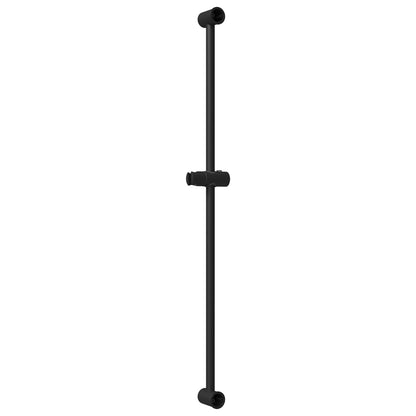 Shower Head Holder Black 101 cm Stainless Steel