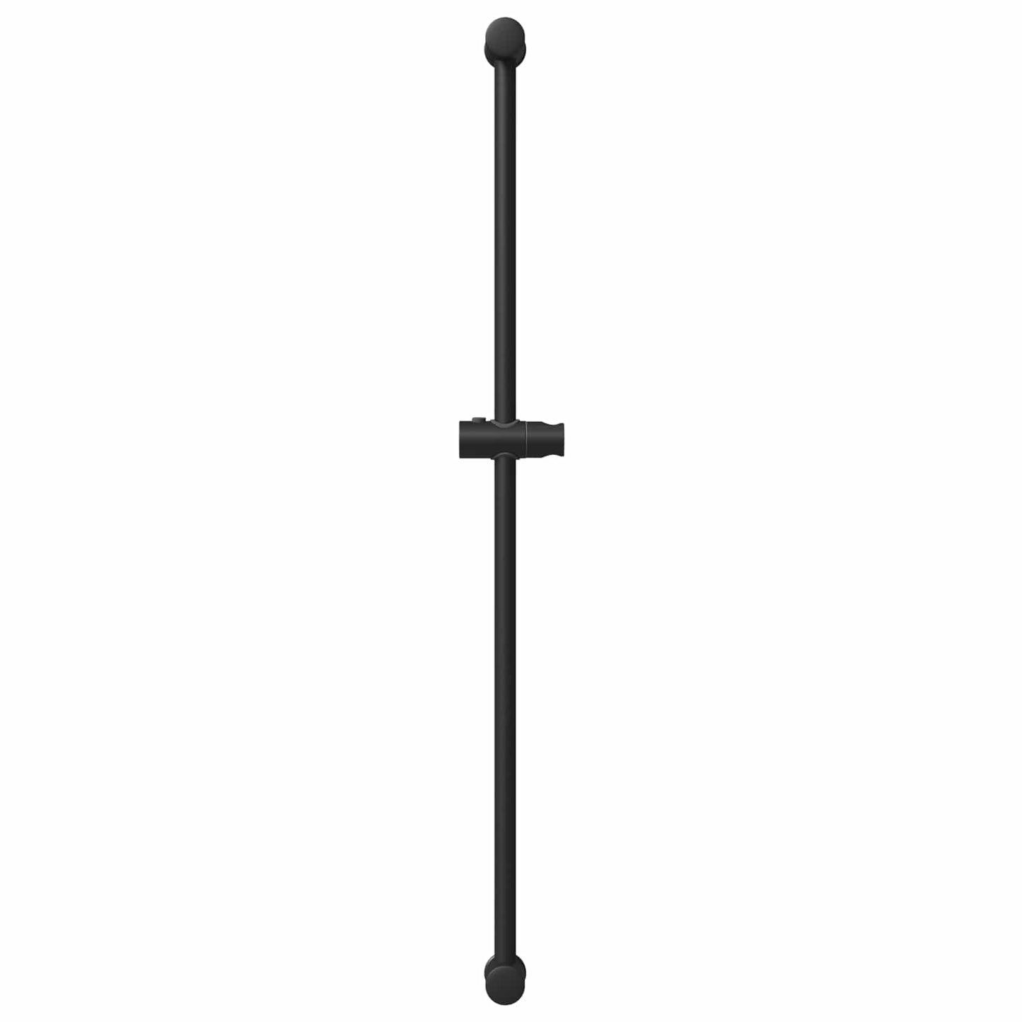 Shower Head Holder Black 101 cm Stainless Steel