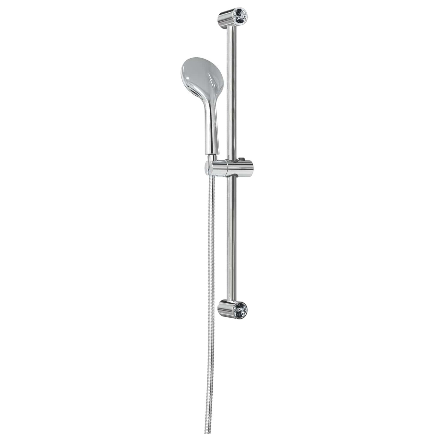 Shower System Set Chrome 70 cm Stainless Steel