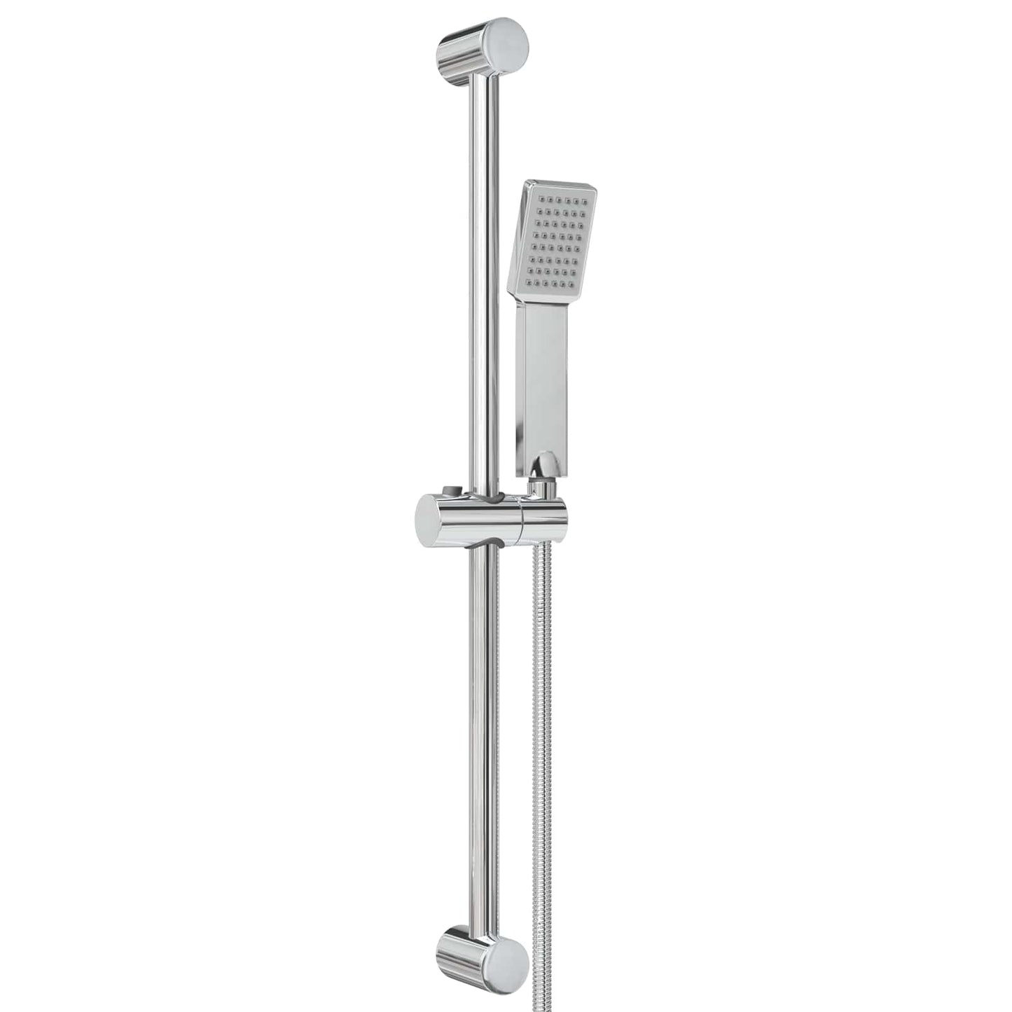 Shower System Set Chrome 70 cm Stainless Steel