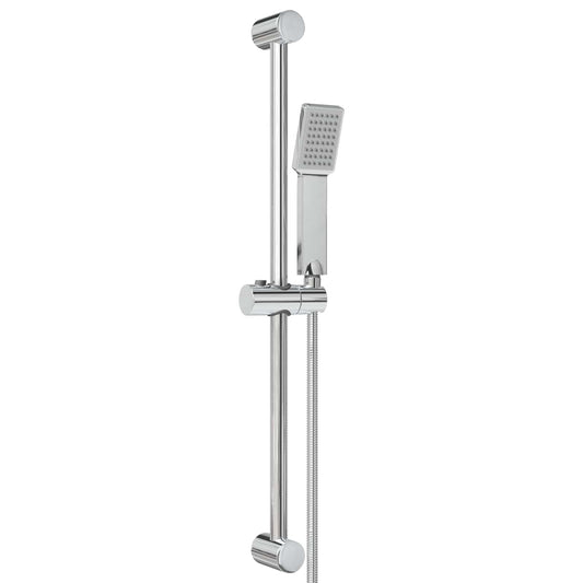 Shower System Set Chrome 70 cm Stainless Steel