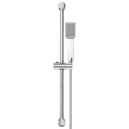 Shower System Set Chrome 70 cm Stainless Steel