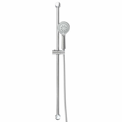 Shower System Set Chrome 100 cm Stainless Steel