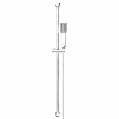 Shower System Set Chrome 100 cm Stainless Steel