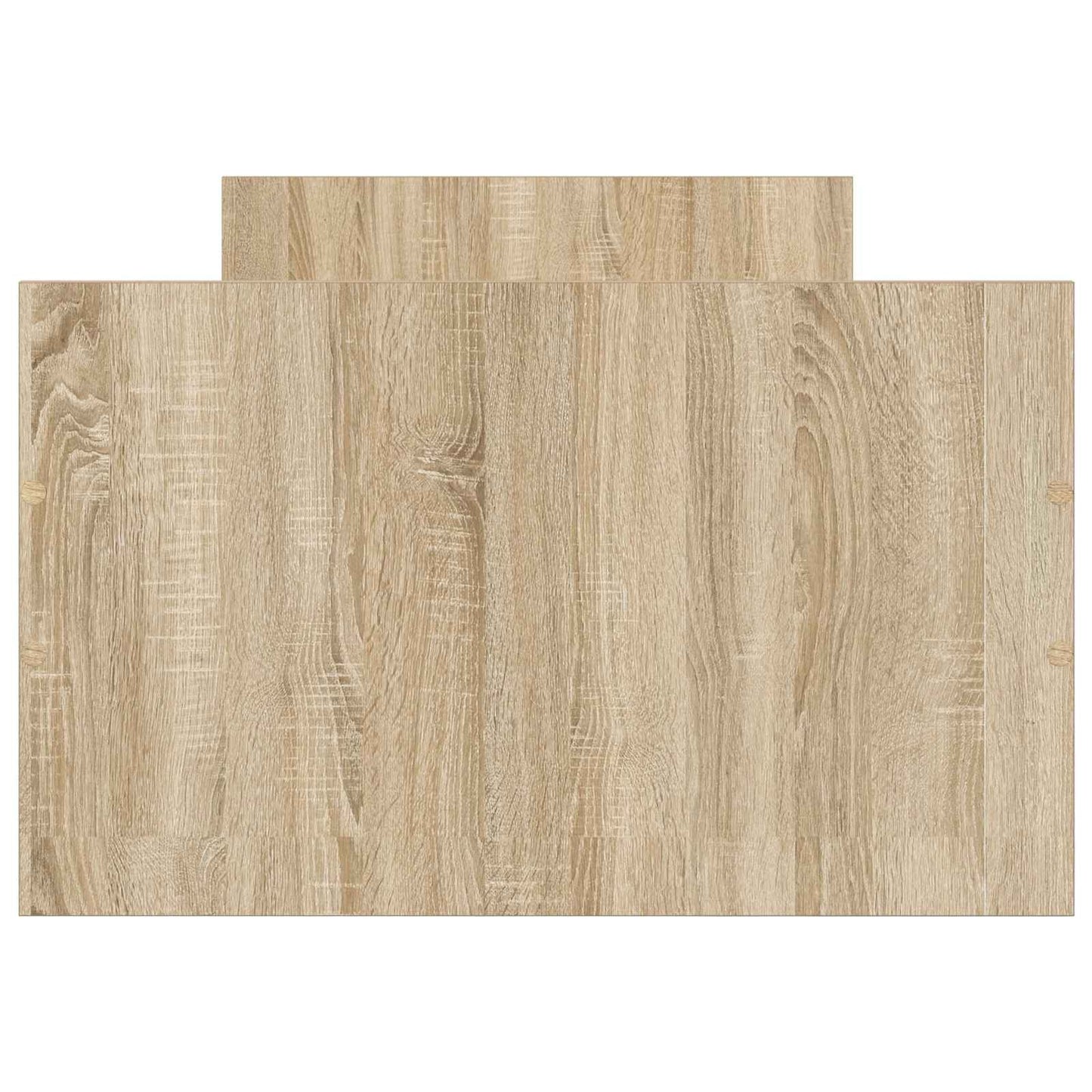 Bed Frame with Storage Sonoma Oak 80 x 200 cm Engineered Wood