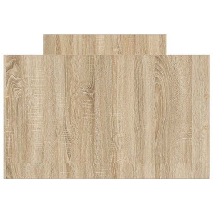 Bed Frame with Storage Sonoma Oak 80 x 200 cm Engineered Wood