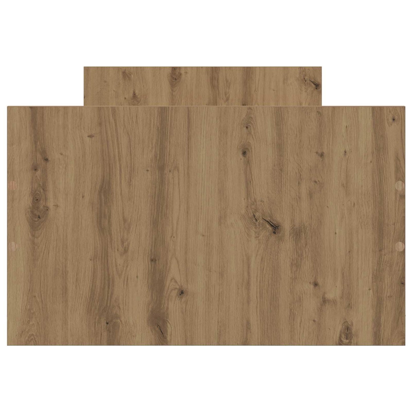 Bed Frame with Storage Artisian Oak 80 x 200 cm Engineered Wood