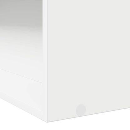 Bed Frame with Storage White 80 x 200 cm Engineered Wood