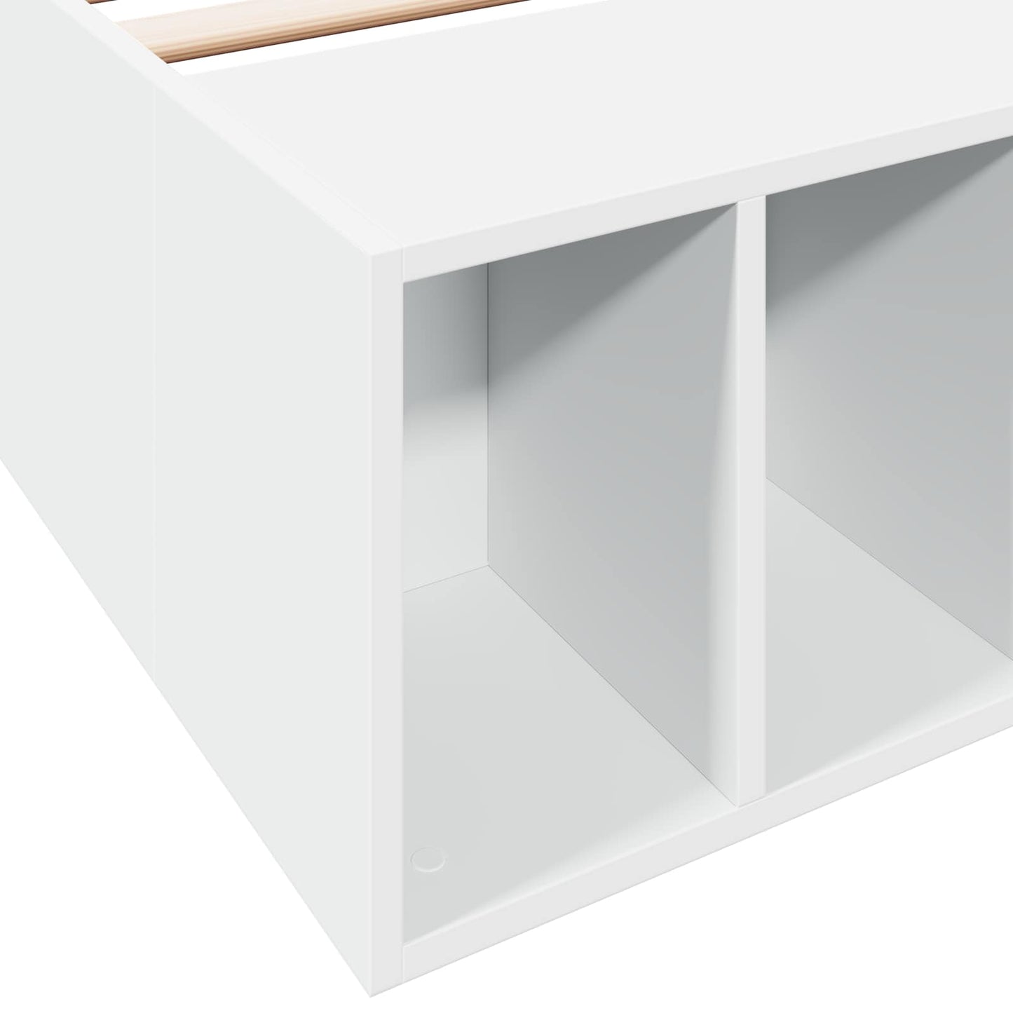 Bed Frame with Storage White 80 x 200 cm Engineered Wood