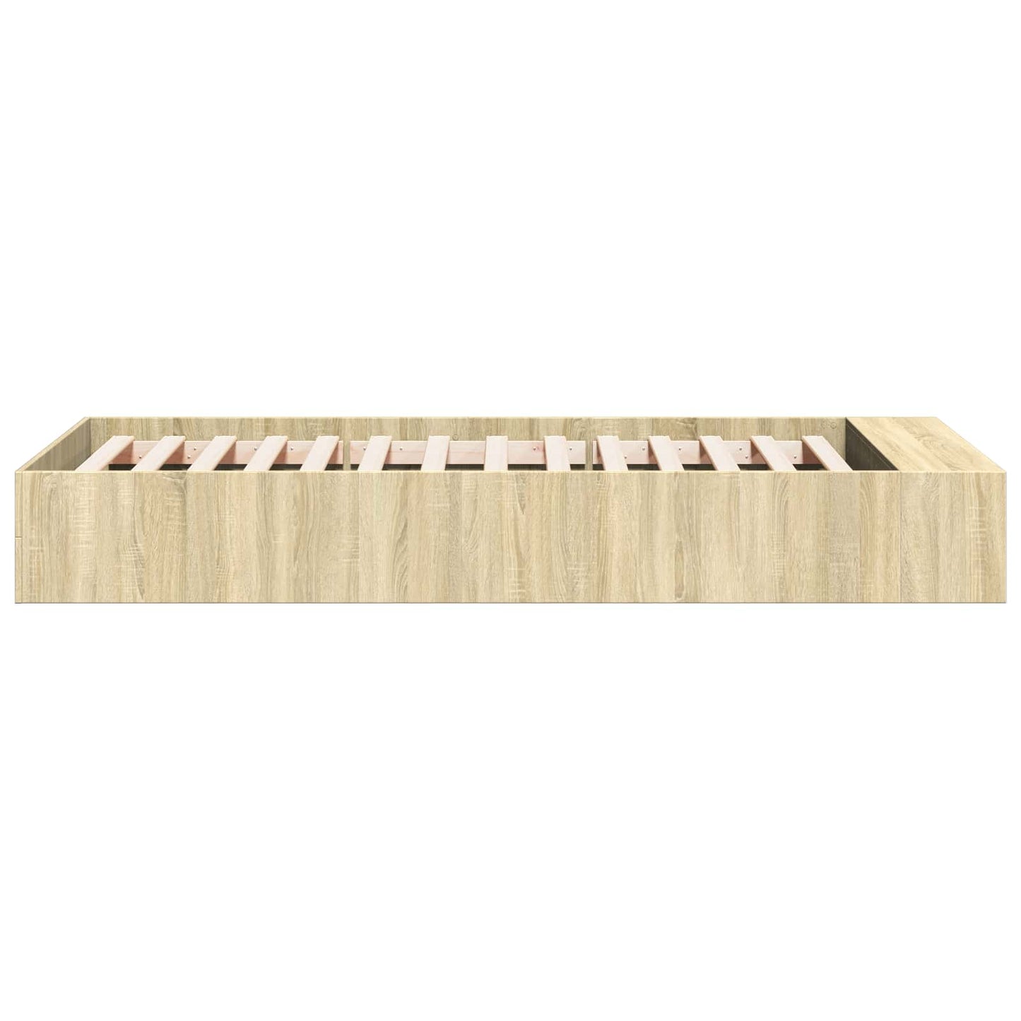 Bed Frame with Storage Sonoma Oak 80 x 200 cm Engineered Wood