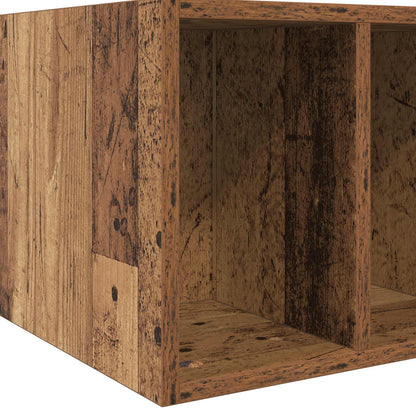 Bed Frame with Storage Old Wood 80 x 200 cm Engineered Wood