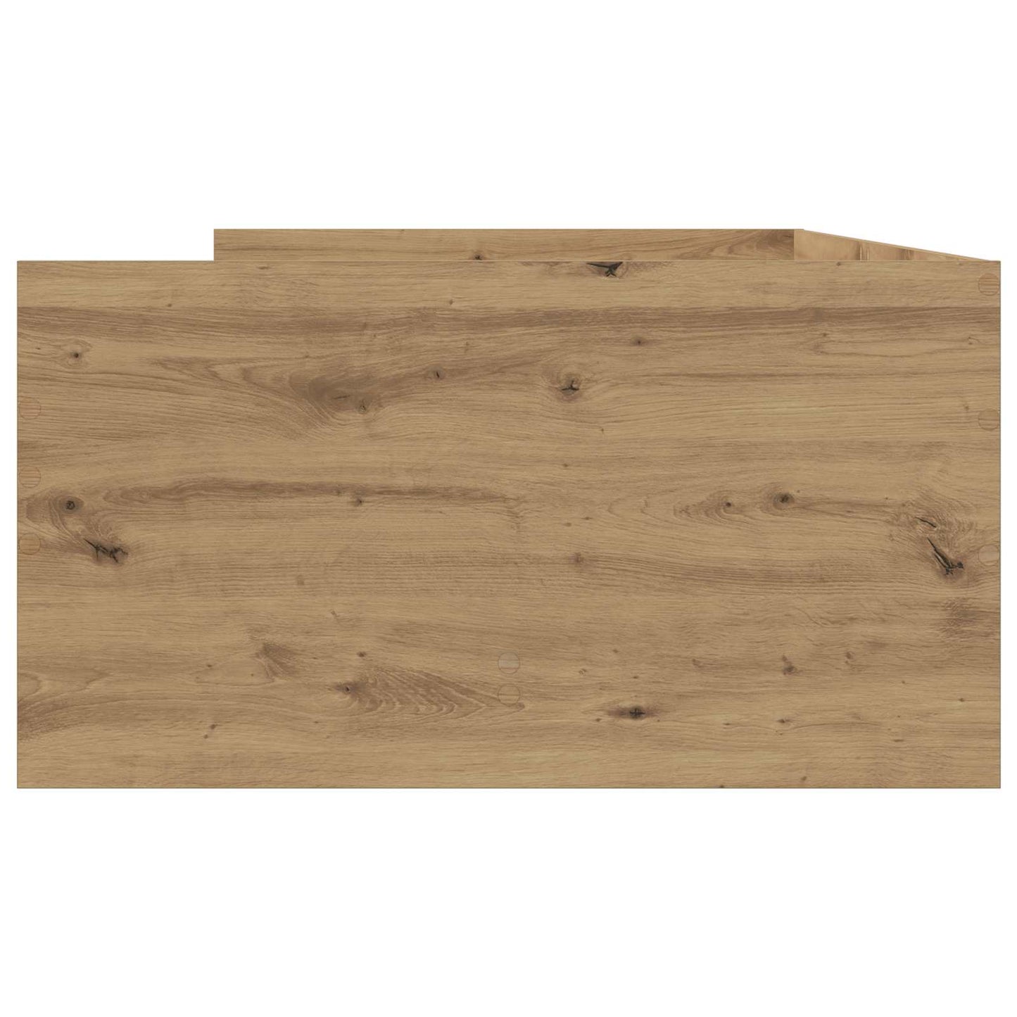 Bed Frame with Storage Artisian Oak 80 x 200 cm Engineered Wood