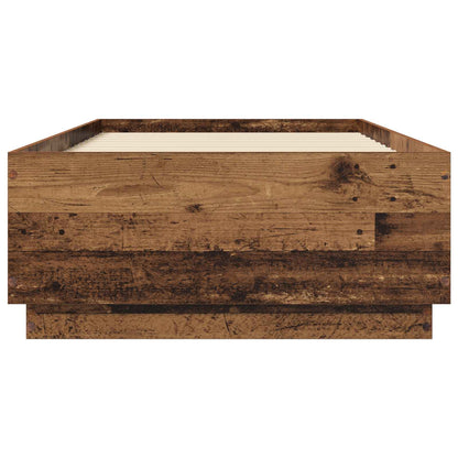 Bed Frame Old Wood 80 x 200 cm Engineered Wood