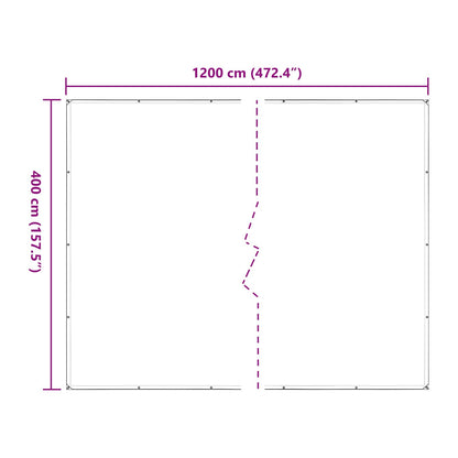Plant Cover Transparent 4 x 12 m PE