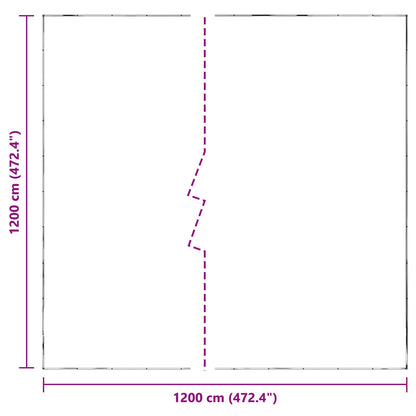 Plant Cover Transparent 12 x 12 m PE