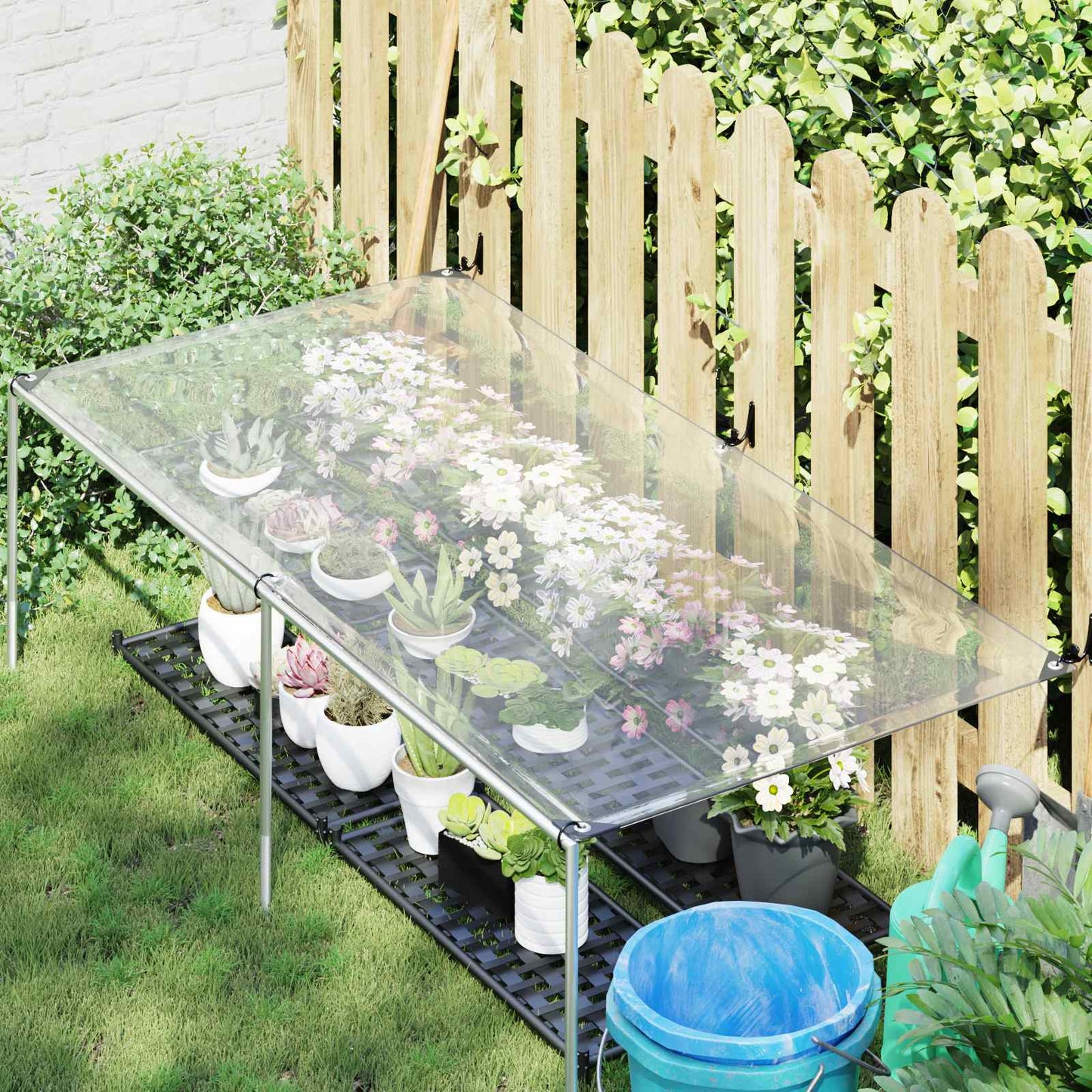 Plant Cover Transparent 2.5 x 1 m PE