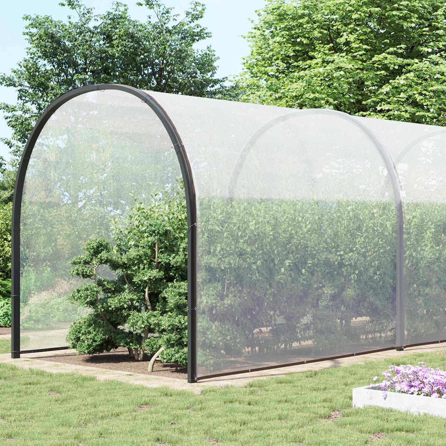 Plant Cover Transparent 12 x 12 m PE