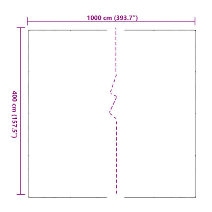 Plant Cover Transparent 4 x 10 m PVC
