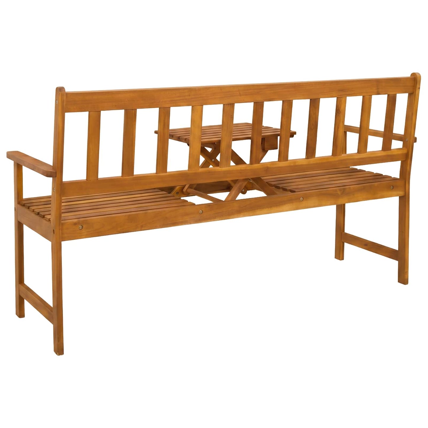 Garden bench 158 x 55 x 89 cm Solid Acacia Wood Natural