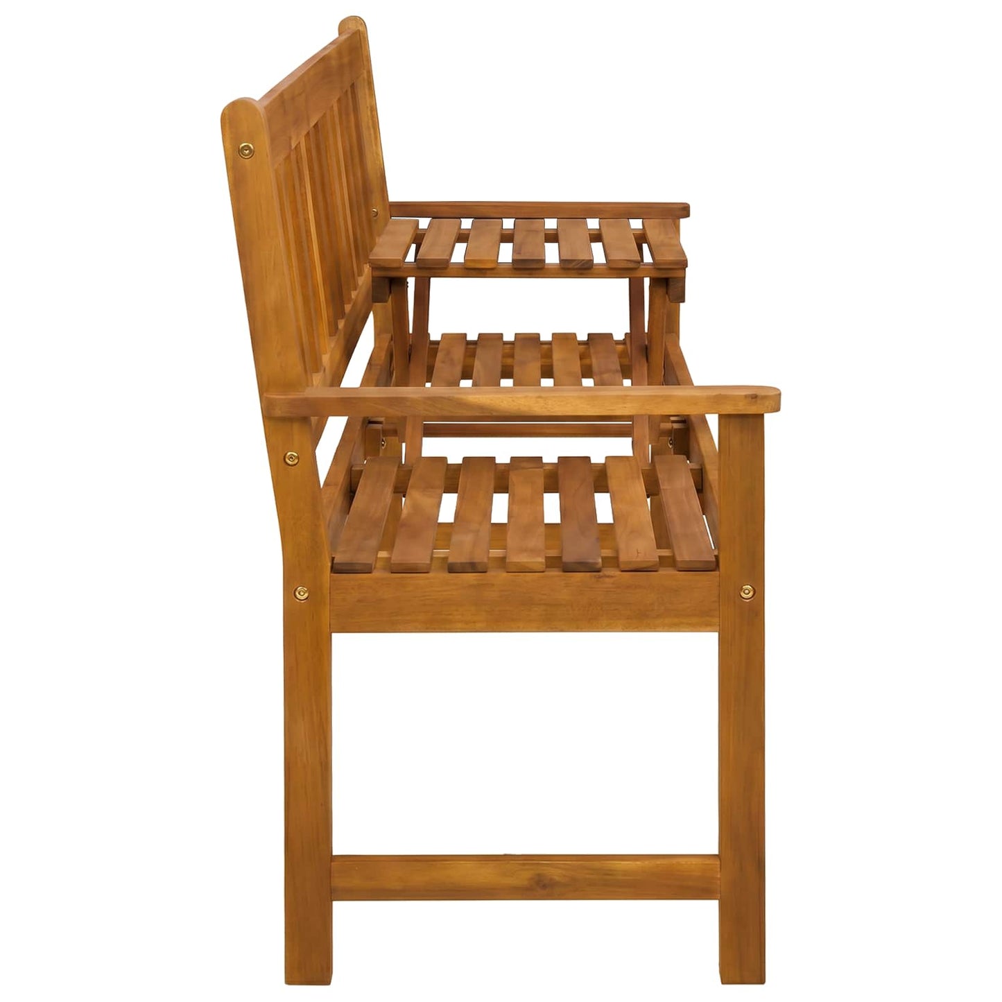 Garden bench 158 x 55 x 89 cm Solid Acacia Wood Natural