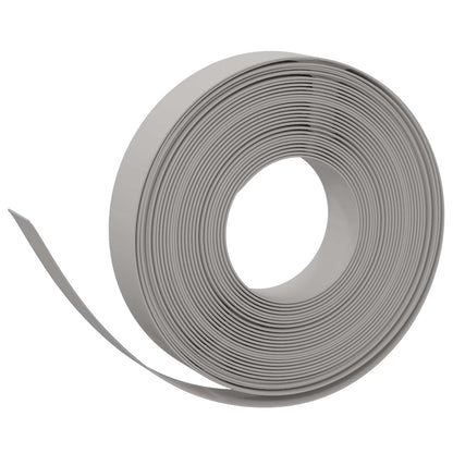 Garden Edging 25 m 10 cm PE Grey