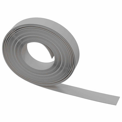 Garden Edging 25 m 10 cm PE Grey