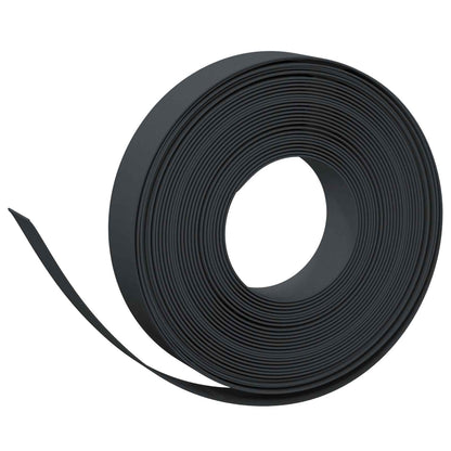 Garden Edging 25 m 10 cm PE Black