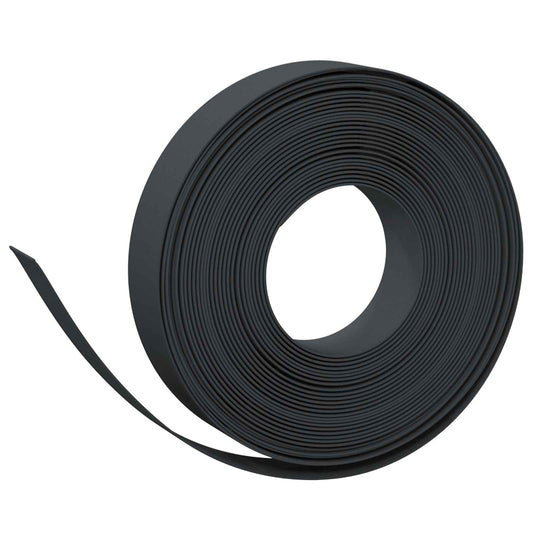 Garden Edging 25 m 10 cm PE Black