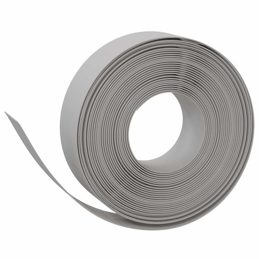 Garden Edging 25 m 15 cm PE Grey