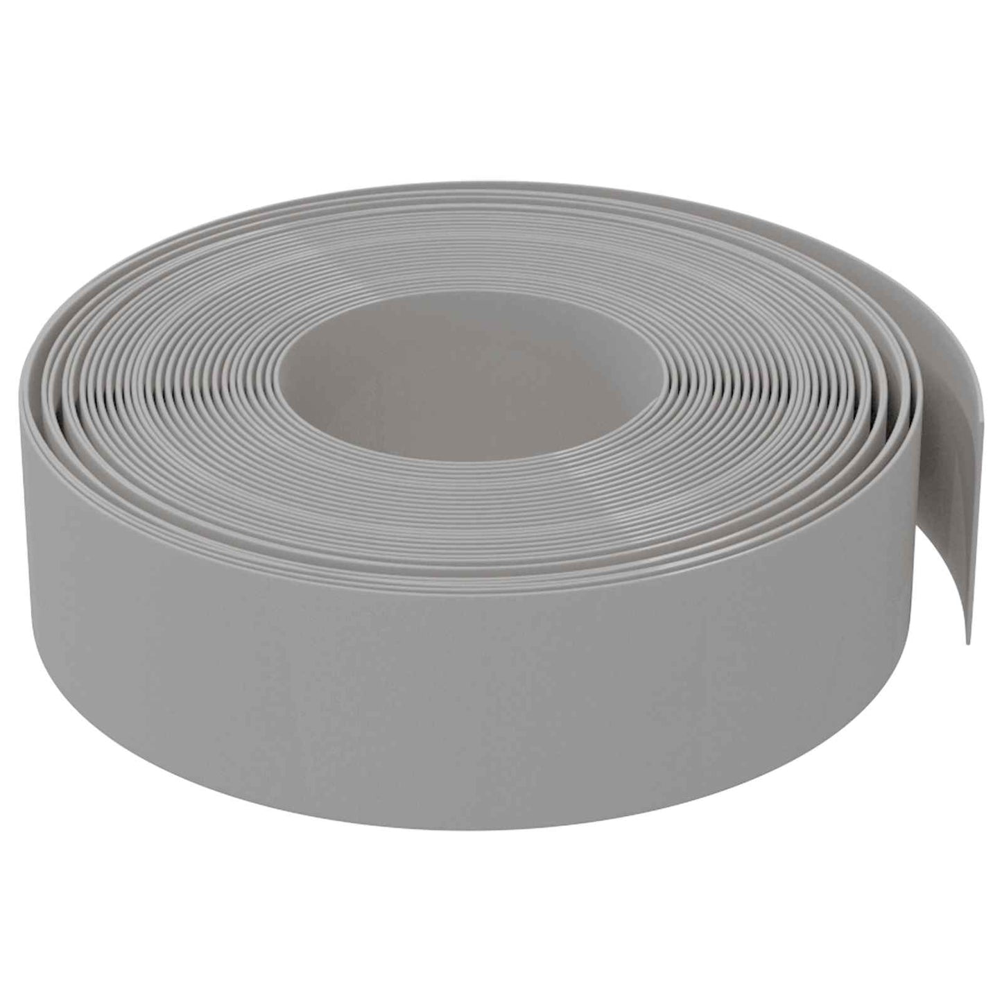 Garden Edging 25 m 15 cm PE Grey