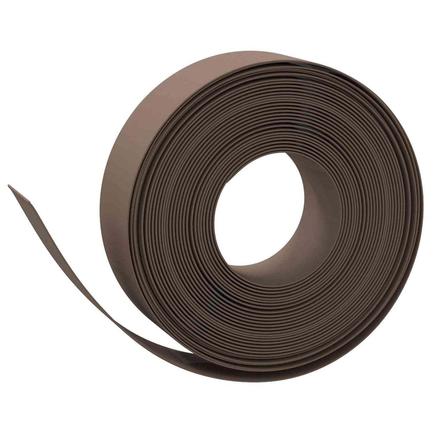 Garden Edging 25 m 15 cm PE Brown