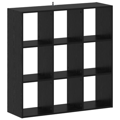Bookcase Black Oak 102 x 32 x 102 cm
