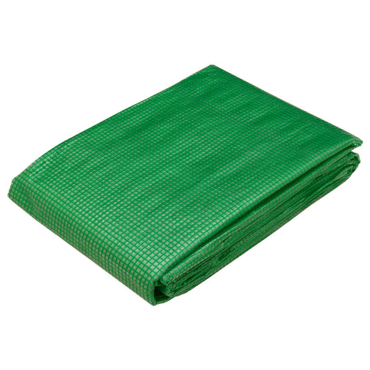 Tarpaulin with Eyelets Green 3 x 10 m 260 gsm PE