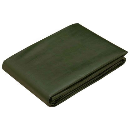 Tarpaulin with Eyelets Green 4 x 6 m 260 gsm PE
