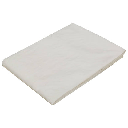 Tarpaulin with Eyelets White 6 x 6 m 90 gsm PE