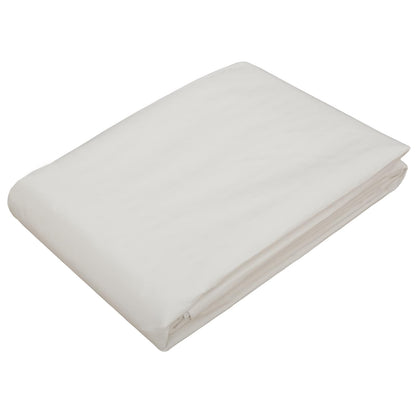 Tarpaulin with Eyelets White 4 x 6 m 260 gsm PE